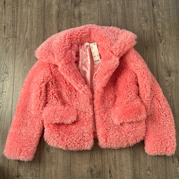 Kimchi Blue UO Olive Faux Fur Coat - Picture 5 of 5